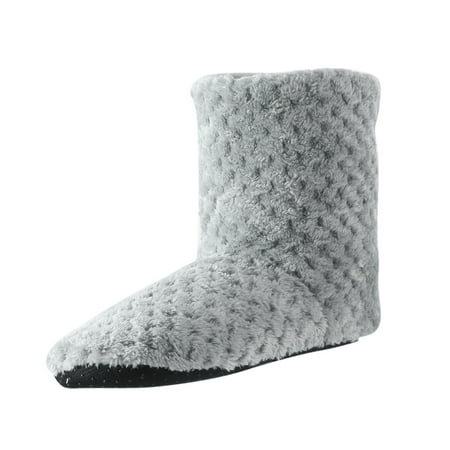 

NOKIO Women Shoes Home Cotton Shoes Middle Barrel Floor Cotton Boots Can Be Warm Socks Cotton Shoes Women S Elegant Short Booties Women S Autumn And Winter Fleece-Lined Ankle Boots