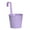 Light Purple, variant on Travelwant 5.9" x 3.9" Cylindrical Red Iron Solid Hanging Flower Pot with Detachable Hooks