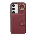 thumbnail image 2 of Decase Wallet Case for Samsung Galaxy A53 5G, for Women Men,Premium PU Leather Retro Style Magnetic Closure Card Slots Back Flip Cover Shockproof with Ring Kickstand,Darkred, 2 of 7