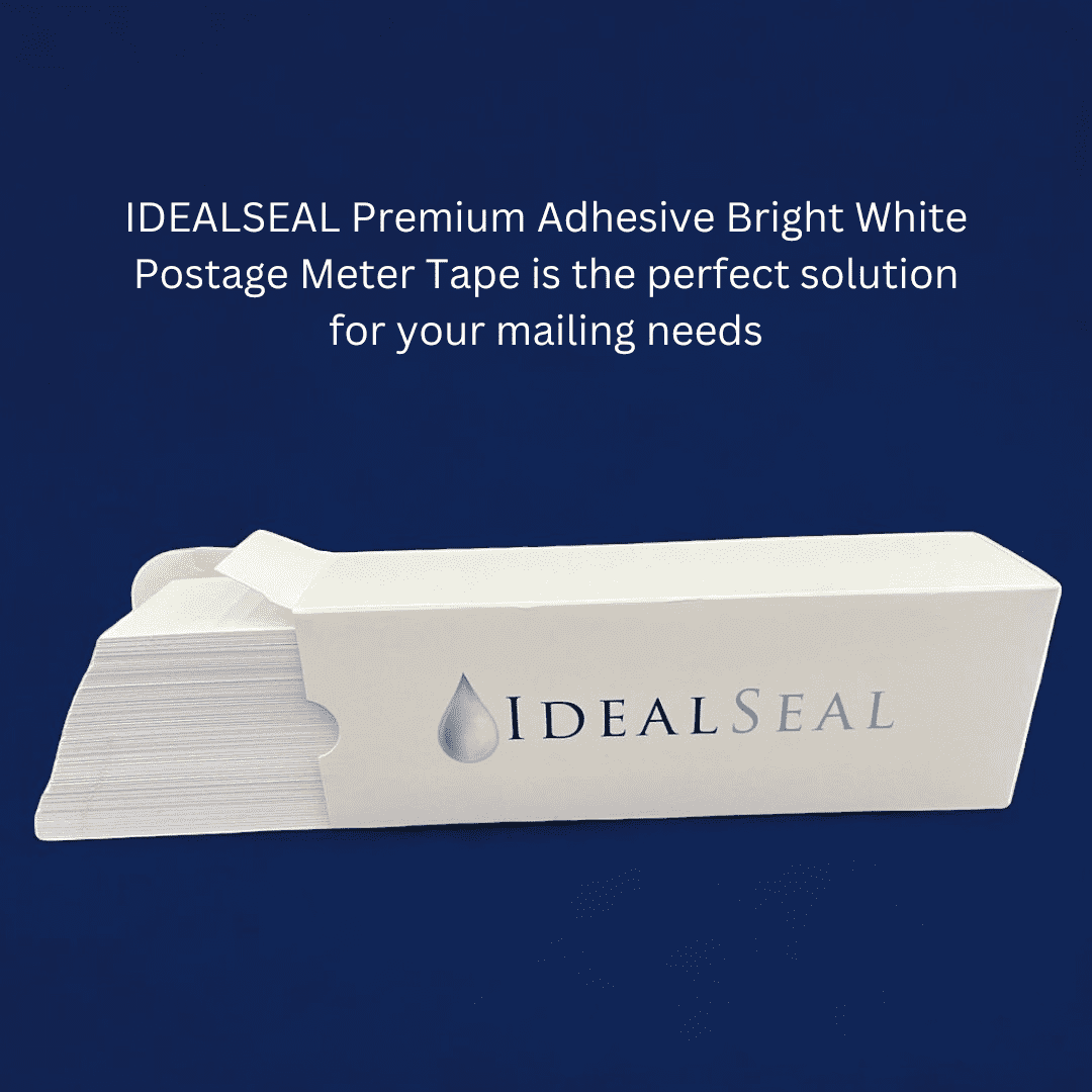 (USPS Approved) Pitney Bowes #625-0 Compatible Postage Meter Tape, 600 Labels in Protective Easy Feed Box  Premium Adhesive Bright White by Preferred Postage Supplies