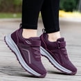 thumbnail image 4 of CushHide Women's Walking Shoes, Slip On Sneakers with Hook & Loop, Breathable Lightweight Comfortable Casual Athletic Shoes for Women, 4 of 6