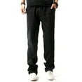thumbnail image 1 of CEHVOM Spring And Summer Men's Linen Casual Pants Men's Loose Straight Trousers, 1 of 6