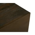 thumbnail image 4 of Flagstaff Square Side Table in Modern Barista Brown Finish on Solid Wood, 4 of 4