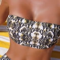 thumbnail image 6 of Swimsuits for Women Beach Vacation Clothes Floral Print Tankini Swimsuit Bikini Separates Two Piece Bathing With, 6 of 9