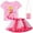 Set A, variant on SUEE Princess Peach Costume for Girls Halloween Cartoon Peach Outfits with Accessories, 3-9Y