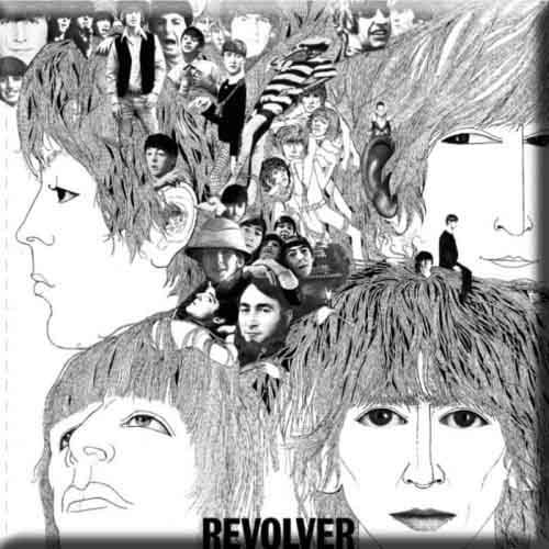 The Beatles Aimant de Frigo Revolver