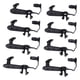 thumbnail image 2 of 8 Uds Clips para alfombras de suelo 08210 00820 antideslizantes negros aptos para ES330 ES35 GS300 GS350 GS430 GS450h GS460 GX470 HS250h, 2 of 12