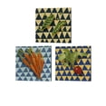 thumbnail image 2 of Metaverse Emma Scarvey 'Geo Veggies' Canvas Art (Set of 3), 2 of 5