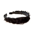 thumbnail image 2 of Diadema para El Cabello, Diadema Ancha, Peinado para El Cabello, Banda para El Cabello Gruesa, Banda para El Cabello para M Negro, 2 of 8