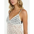 thumbnail image 4 of No Boundaries Crochet Dress Coverup, Women's XXS-XXL, 4 of 6