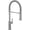 Lumicoat Arctic Stainless, variant on Delta 9685-Dst Cordova 1.8 GPM Single Hole Pre-Rinse Pull Down Kitchen Faucet - Lumicoat