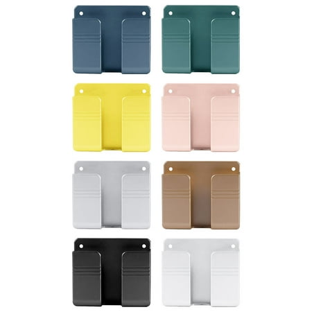 

Wallholder Remote Organizer Paper Caddy Rack Cell Box Storage Charging Dispenser Bedroom Toilet Caddy Controller