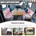 thumbnail image 3 of Marble Print Rv Dinette Cushion Covers Portable Rv Slipcover Couch Cushion Cover Sofa Furniture Covers with Elastic Bottom for Camper Rv Accessories, 3 of 7