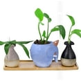 thumbnail image 2 of Mini Rectangle Plant Pot Tray, Protect Furniture From Moisture, Exquisite Craft For Your Garden Needs, Decorative And Functional, 2 of 5