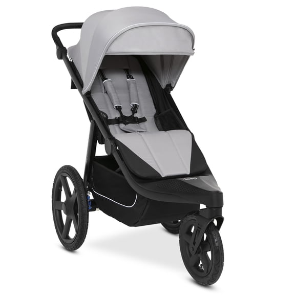 Open Box Jeep Powerglyde Pro Jogging Stroller by Delta Children, Soft Grey