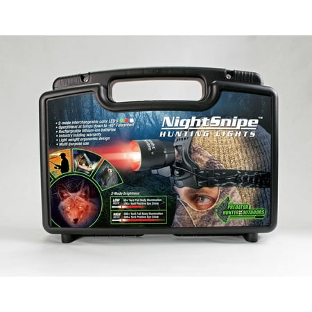 Headlamp Kit - NightSnipe Class-2 (Red, Green, & White LEDs) Headlamp Hunting Light Kit
