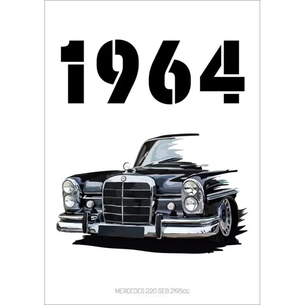 Pintura en lienzo de coche clásico deportivo, arte de pared, imágenes para sala de estar, decoración del hogar, póster impreso, Retro Cars 80s GTI
