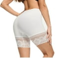 thumbnail image 4 of MANIFIQUE 2 Pack Women Slip Shorts for Under Dresses Anti Chafing Underwear Lace Boyshorts Panties for Summer, 4 of 7