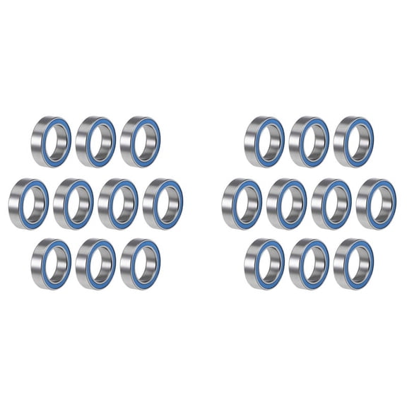 40PCS 6700- High Quality 6700 10X15X4mm Miniature Seal Deep Groove Ball ,Blue