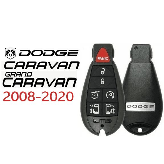 NEW Dodge Caravan Grand Caravan 2008-2020 Fobik Remote Key IYZ-C01C VLS