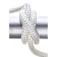thumbnail image 4 of Dock Line SEACHOICE, nailon de doble trenza, 1 cm x 4,5 m, color blanco, 4 of 5
