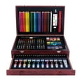 thumbnail image 3 of Art 101 Deluxe Art Set in a Wood Organizer Case, 119 Pieces, 3 of 7