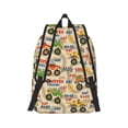 thumbnail image 3 of Balery Animal Truck Vintage Canvas Backpack for Men and Women - Large Capacity, Durable Travel Laptop Bag for School, Work, Hiking, and Outdoor Activities, 3 of 7