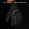 thumbnail image 4 of Lilgiuy Winter Gloves for Men Touch-Screen Windproof Warm Anti-Slip Cold Weather Mittens for Christmas Birthday New Year, 4 of 5