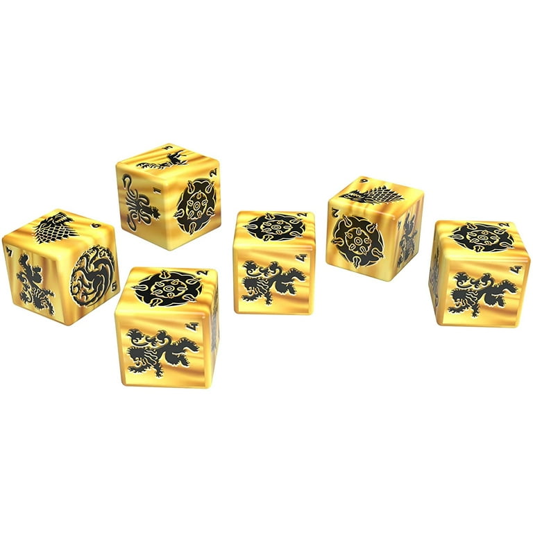  Q WORKSHOP Iron Kingdoms RPG Dice Set 6 x D6 : Toys & Games