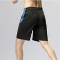 thumbnail image 6 of JIKNTTR Shorts for Men Outdoor Relaxed Fitting Elastic Waistband Short with Pockets Quick Dry Activewear Inseam Running Gym Shorts, 6 of 9