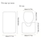 thumbnail image 4 of Cateissary Juego de 3 unidades de alfombrillas para baño, alfombrilla antideslizante para cocina, alfombrilla para baño, alfombrilla para baño, Decoración del hogar TYPE6 5#, 4 of 6