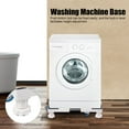 thumbnail image 3 of Fdit 4 Feet with 4 Universal Wheels Washing Machine Base Stand Holder for Automatic Washing Machine,Washing Machine Holder,Washing Machine Stand, 3 of 11