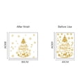 thumbnail image 3 of Winter Christmas Day Gold Glittering Wall Sticker Window Glass Door Removable Sticker Home DIY Decoration, 3 of 7