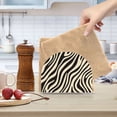 thumbnail image 2 of Yayeee Napkin Holder for Table Set of 2 Kitchen Paper Tissue Organization, Black Lines, 2 of 8