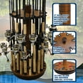 thumbnail image 4 of Rush Creek Creations Round Spinning 30 Fishing Rod Rack, 4 of 7
