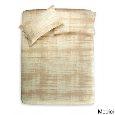 SIScovers Brushed Microfiber Soft Bed Sheet Set medici King