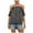 Black, variant on Women’s Short Sleeve Off Shoulder Leopard Print Solid Color Tops Fashion Stretchy Soft Shirts Parties Dating Travel Blouses