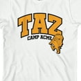 thumbnail image 2 of Looney Tunes Taz Camp ACME Crew Neck Short Sleeve Boys' White T-shirt-XL, 2 of 4