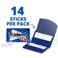 thumbnail image 4 of Trident Perfect Peppermint Sugar Free Gum, 12 Packs of 14 Pieces (168 Total Pieces), 4 of 10