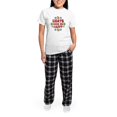 thumbnail image 5 of CafePress - Goat Happiness Women's Light Pajamas - Women's Short Sleeve Print T-Shirt and Pants Light Cotton Pajama Set, 5 of 7