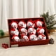 thumbnail image 3 of 8cm Christmas Ball Christmas Tree Decoration Ball Holiday Party Decoration Gift Ball 12pcs, 3 of 3