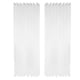 thumbnail image 1 of Paneles de cobertura de ventana de cortina blanca transparente semi-sombreado para cocina, dormitorio, sala de estar, 2 piezas, 140x260cm Inevent LF0158-04B*2, 1 of 2