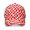 Red and White Wavy Checkered Pattern, variant on Red and White Wavy Checkered Pattern Baseball Cap, Outdoor Travel Cap with Snap Closure & Sweatband, Rigid Flat Brim Gifts for Birthday Christmas Thanksgiving
