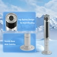 thumbnail image 2 of Besttey 47" Tower Fan , 360 ° Quiet Bladeless Fan w/Remote, 3-Speed w/24-H Timer, for Home, New, Silver, 2 of 8
