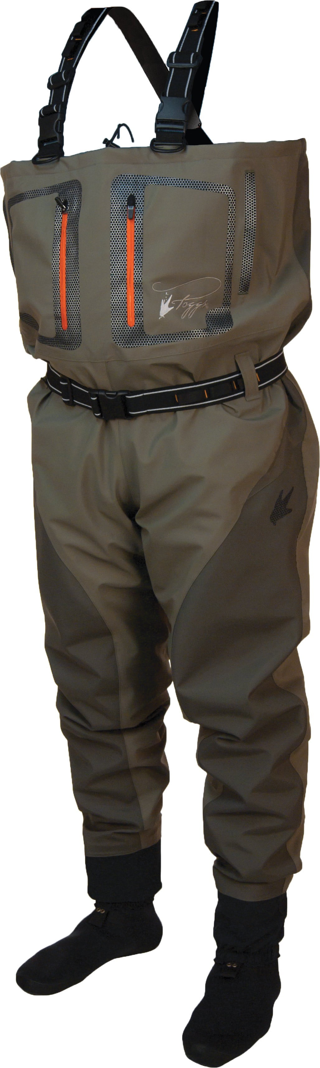 NIB Frogg Toggs Pilot II Breathable Stocking Foot Chest Wader 2XL 