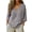 Gray, variant on Linen Blend Blouse, Blouse Top Tee Oversized Button Down Ladies Linen Tops Women Y2K Top Womens Linen Shirts Summer Fashion Clothes Gauze Shirt Classic Collared T Shirt