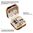 thumbnail image 2 of Halloween Travel Portable Square Jewelry Box Organizer for Girls and Women with Ring Earring Necklace Bracelet Storage Display Case Holder, 2 of 6