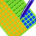 thumbnail image 3 of Square Silicone Mold, 126 Cavity Ice Cube Trays Candy Fudge Chocolate, 3 of 5