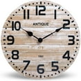 thumbnail image 4 of Modern Simple Wall Silent Clock Vintage Mid-Century Style Design for Living Room Bedroom Decor, 4 of 6