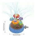 thumbnail image 3 of LLDYYDS Water Sprinkler for Kids, Outdoor Water Play Toy, Shaped Flower Sprinkler, Splashing Fun Toys for Kids, 3 of 7